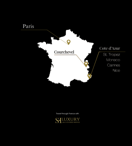carte de France sh luxury